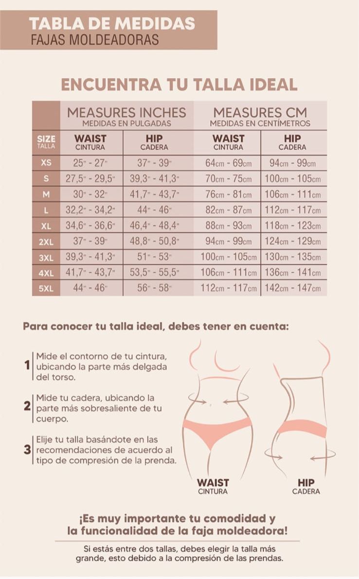 PANTY LA DIVA CON BROCHES Y LEVANTA GLUTEOS 4028